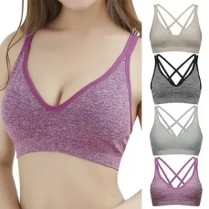 Fitness bras for maximum support and comfort